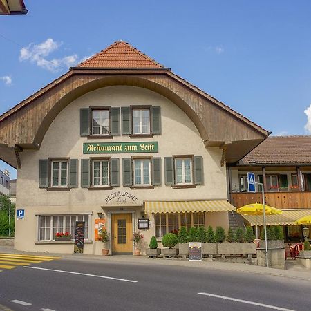 Hotel Landhaus Adler Frutigen Exteriör bild