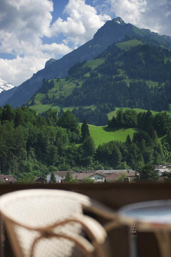 Hotel Landhaus Adler Frutigen Exteriör bild